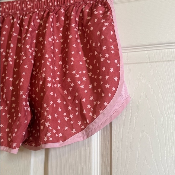 Nike Pink Starry Running Shorts Dry Fit Athletic Shorts - Picture 4 of 7